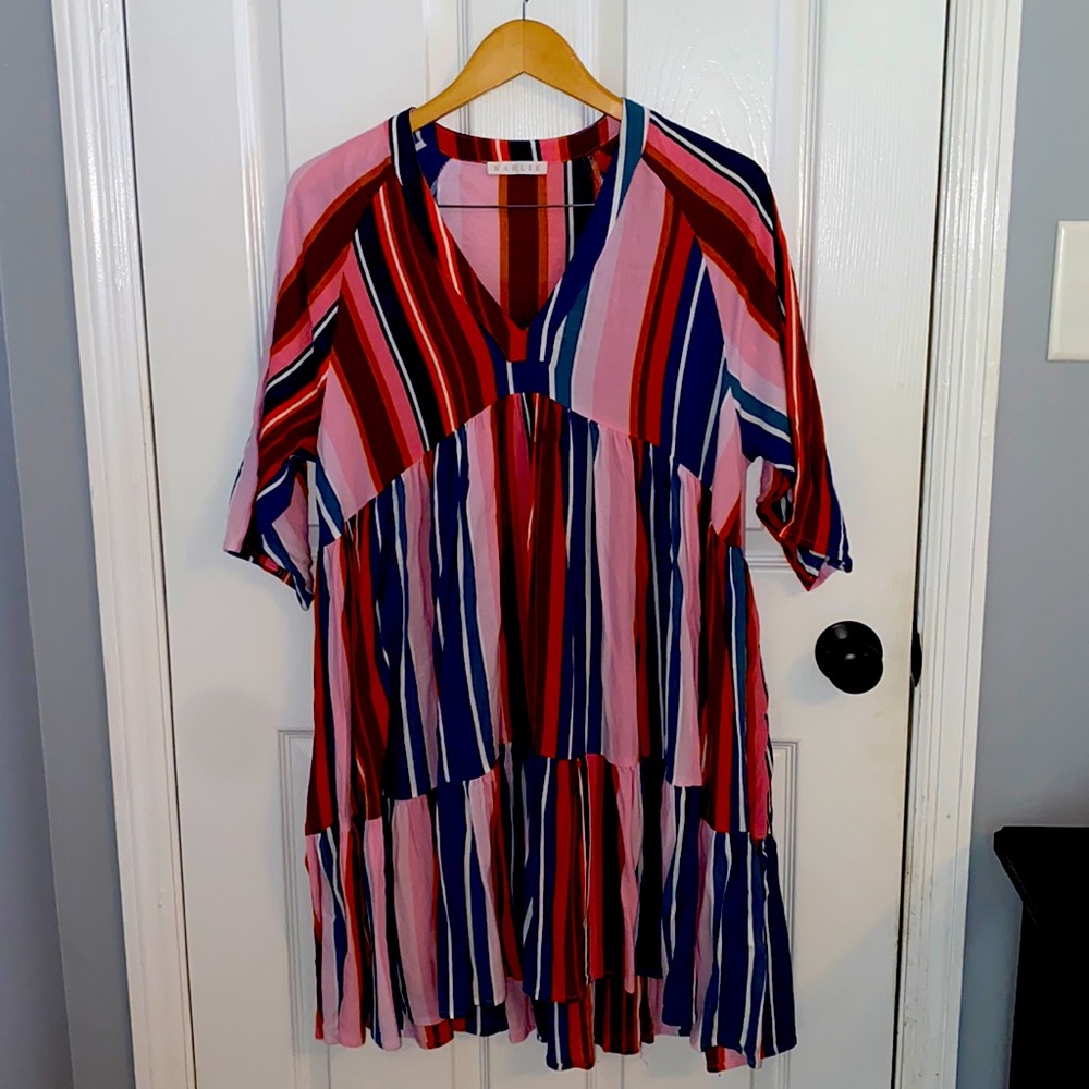 Karlie multicolor dress. Size large